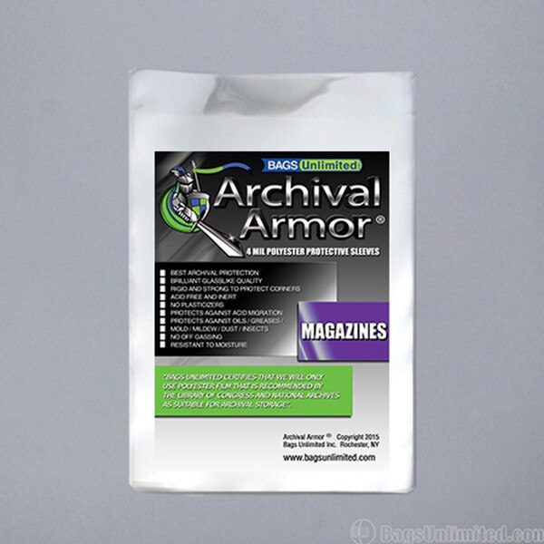 POLYESTER (Mylar) Sleeve 4mil with